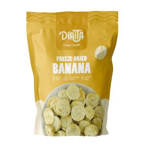 Gefriergetrocknete Banane