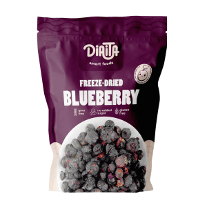 Gefriergetrocknete Blaubeeren