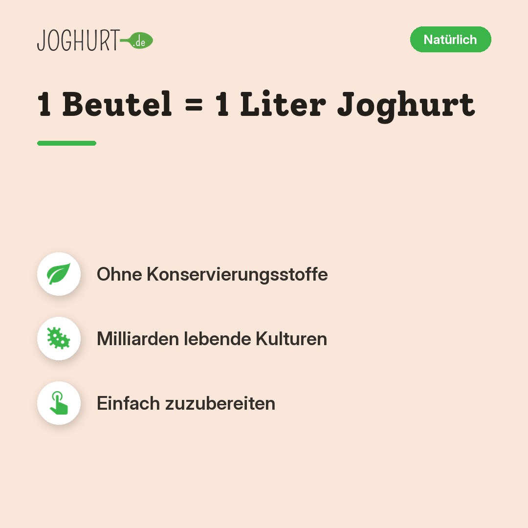 EasiYo Joghurt nach griechischer Art mit Schwarzkirschegeschmack – Vorteile · kachel A