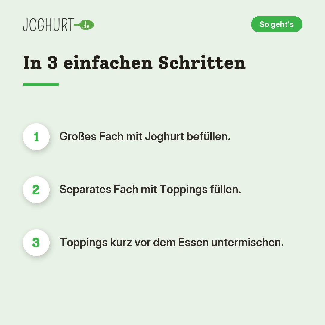 Joghurtbecher - Blau – So geht's · kachel B