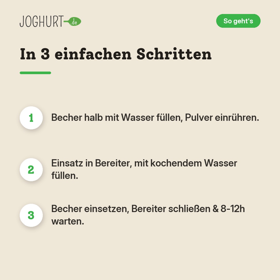 EasiYo Joghurt Mango nach griechischer Art mit Kokosnussstücken – So geht's · kachel B
