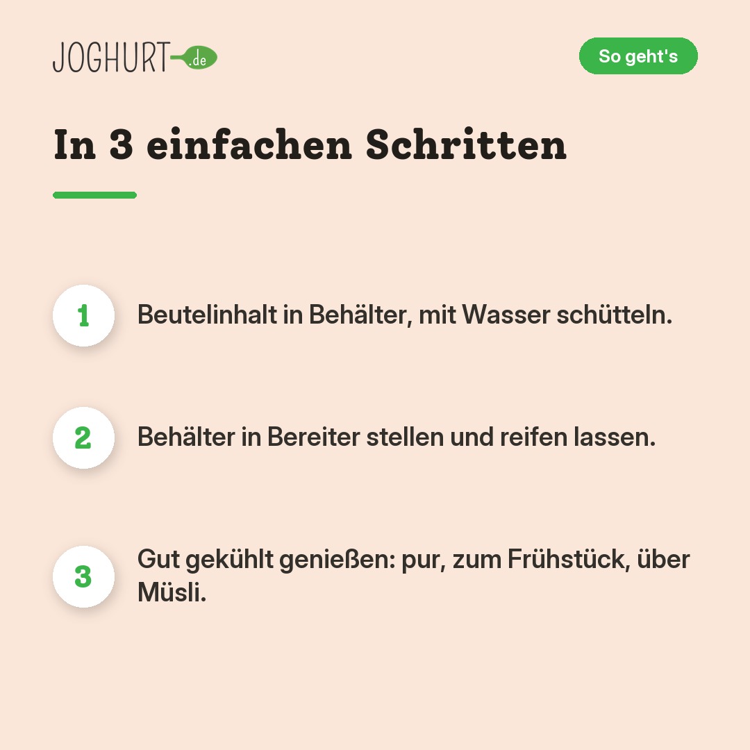 EasiYo Trinkjoghurt Erdbeere – So geht's · kachel B
