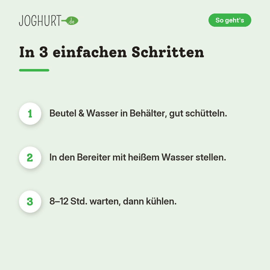 EasiYo Dessert-Paket – So geht's · kachel B