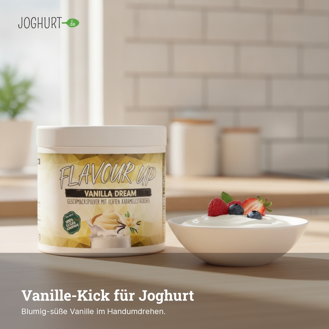 Flavour Up Vanille Geschmackspulver – Lifestyle · kachel C