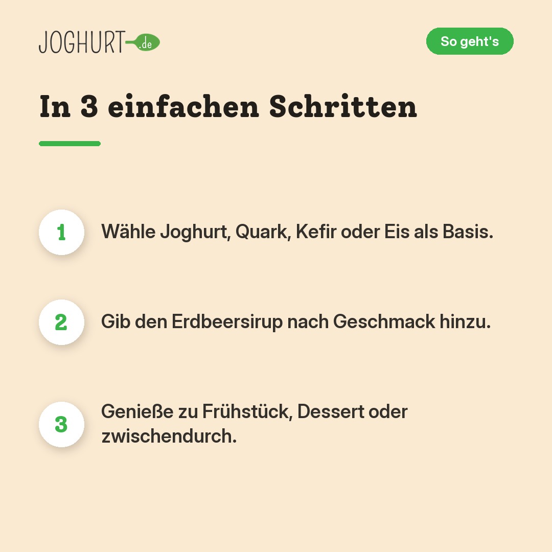 ElevenFit Erdbeersirup – So geht's · kachel B