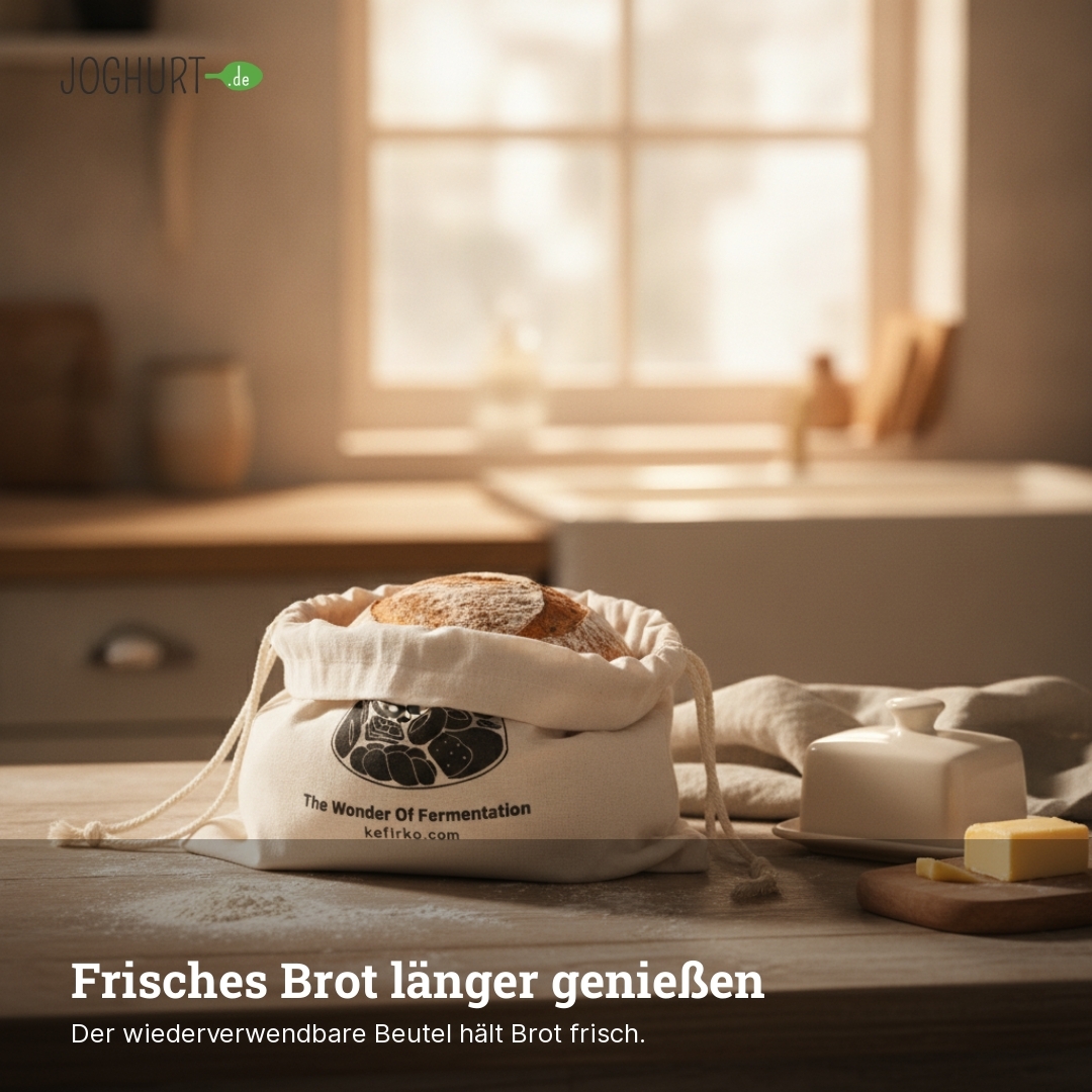 Kefirko Baumwoll Brotbeutel – Lifestyle · kachel C