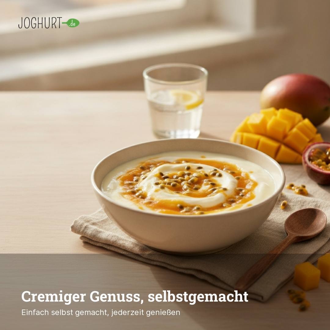 EasiYo Joghurt nach griechischer Art Mango und Passionsfrucht – Lifestyle · kachel C