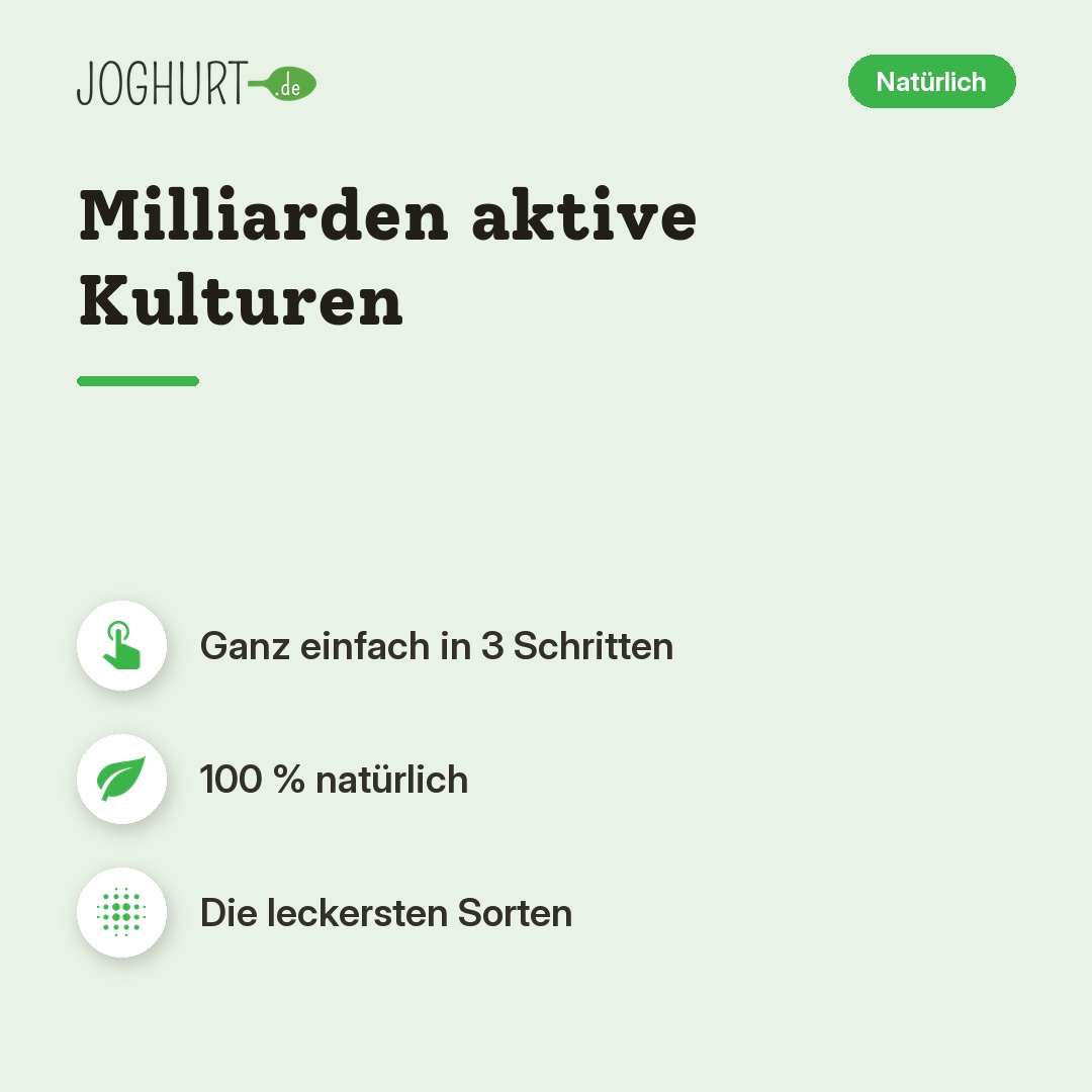 EasiYo Top-Favoriten Paket – Vorteile · kachel A