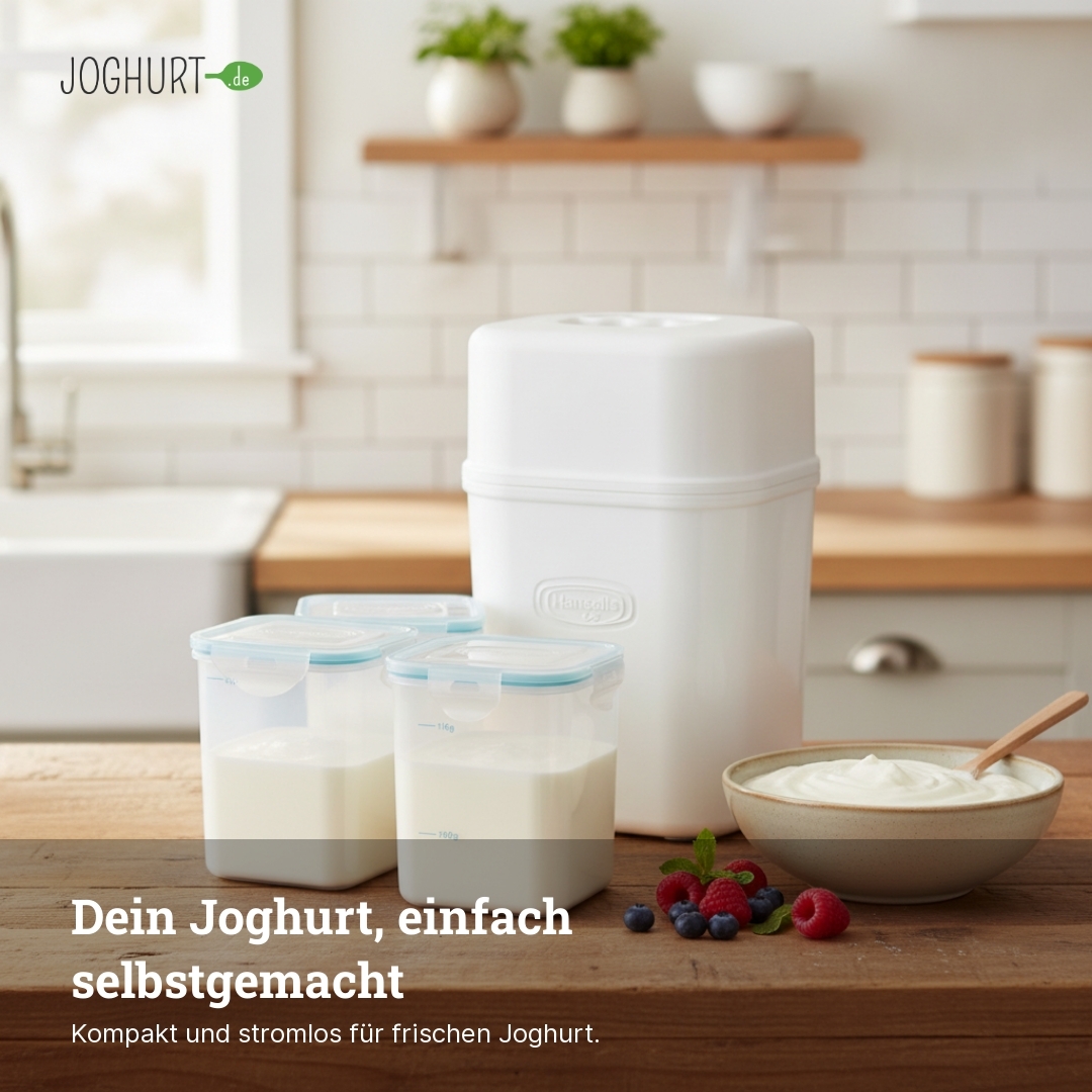 Hansells Joghurtbereiter – Lifestyle · kachel C