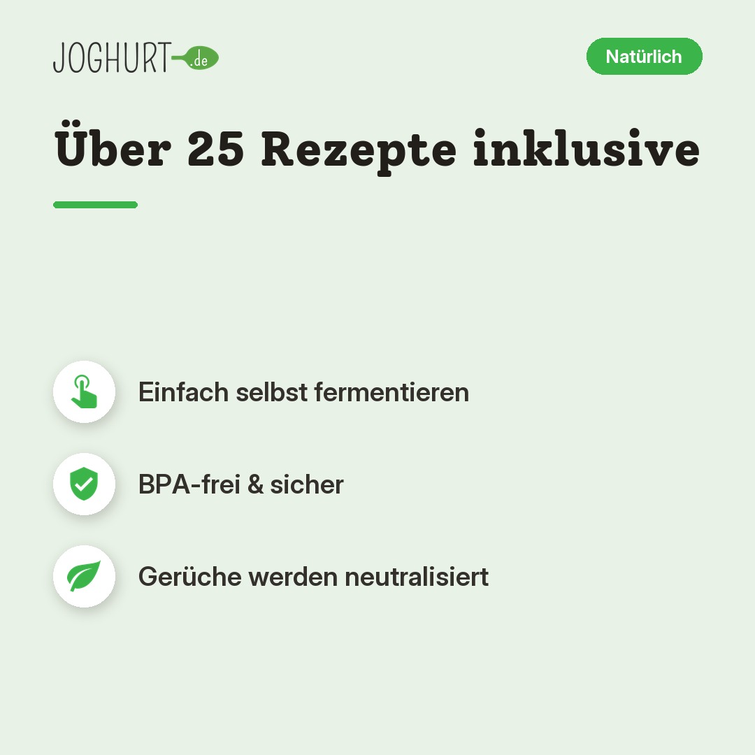 KefirKo Vega Fermenter – Vorteile · kachel A