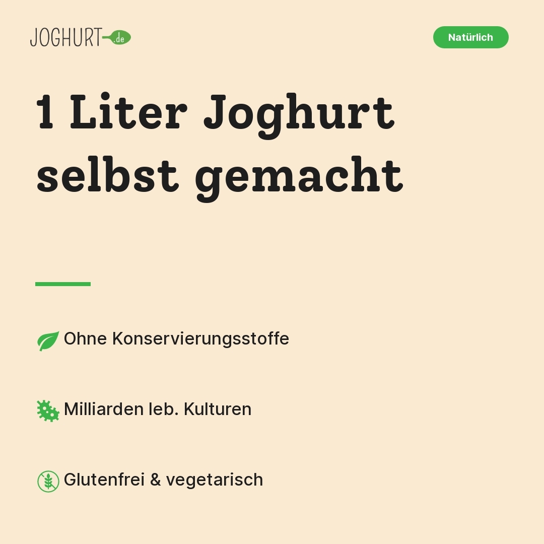 EasiYo Joghurt Chocolate Swirl – Vorteile · kachel A