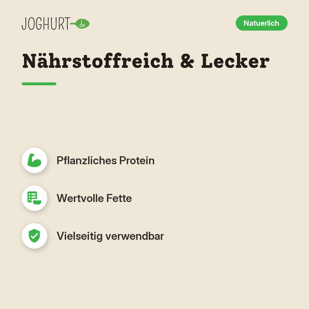 BioNut Gemischte Nüsse – 500 Gramm – Vorteile · kachel A
