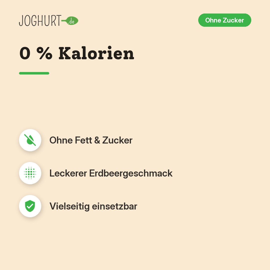 ElevenFit Erdbeersirup – Vorteile · kachel A