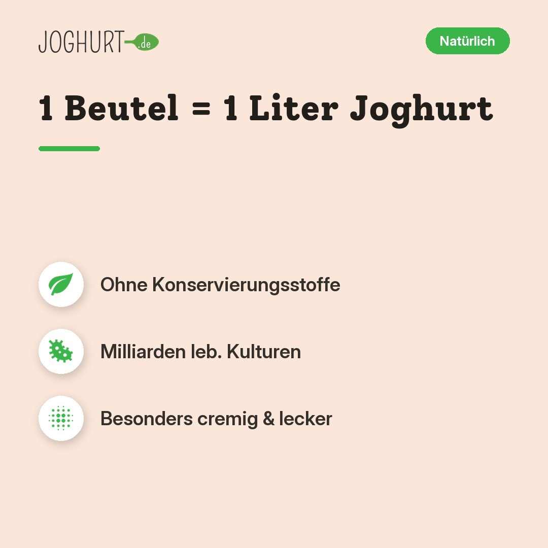 EasiYo Joghurt nach griechischer Art mit Himbeer-Zitronen-Geschmack – Vorteile · kachel A
