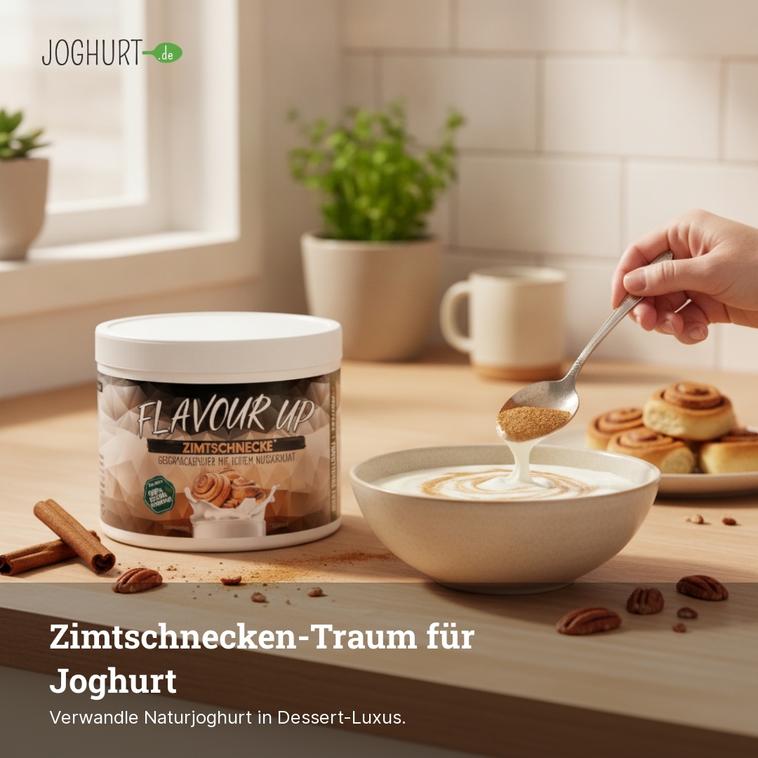 Flavour Up Zimtschnecke Geschmackspulver – Lifestyle · kachel C