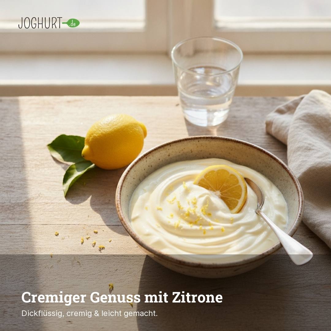 EasiYo Joghurt nach griechischer Art mit Zitronengeschmack – Lifestyle · kachel C