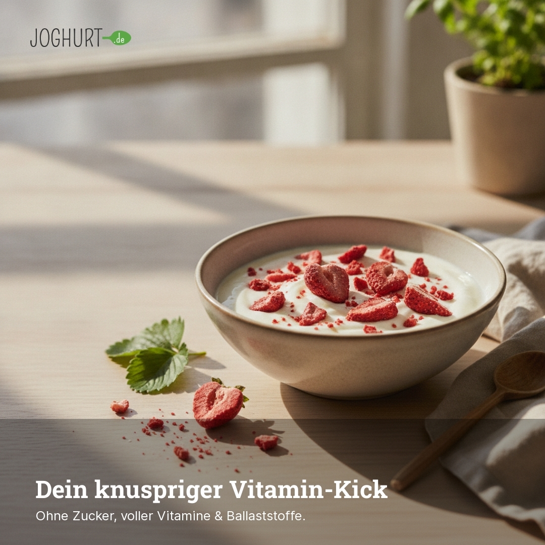 Gefriergetrocknete Erdbeeren – Lifestyle · kachel C