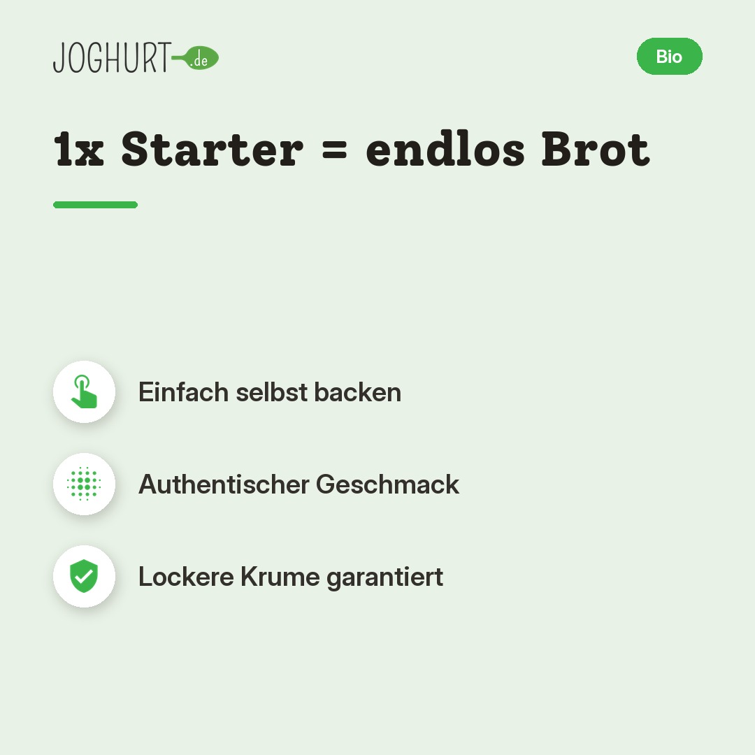 Sauerteigstarter – Vorteile · kachel A