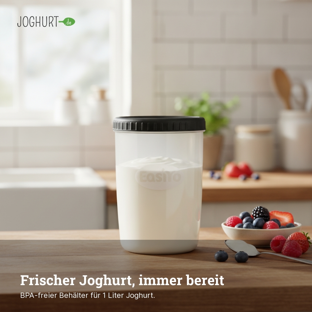 EasiYo Behälter Schwarz – Lifestyle · kachel C