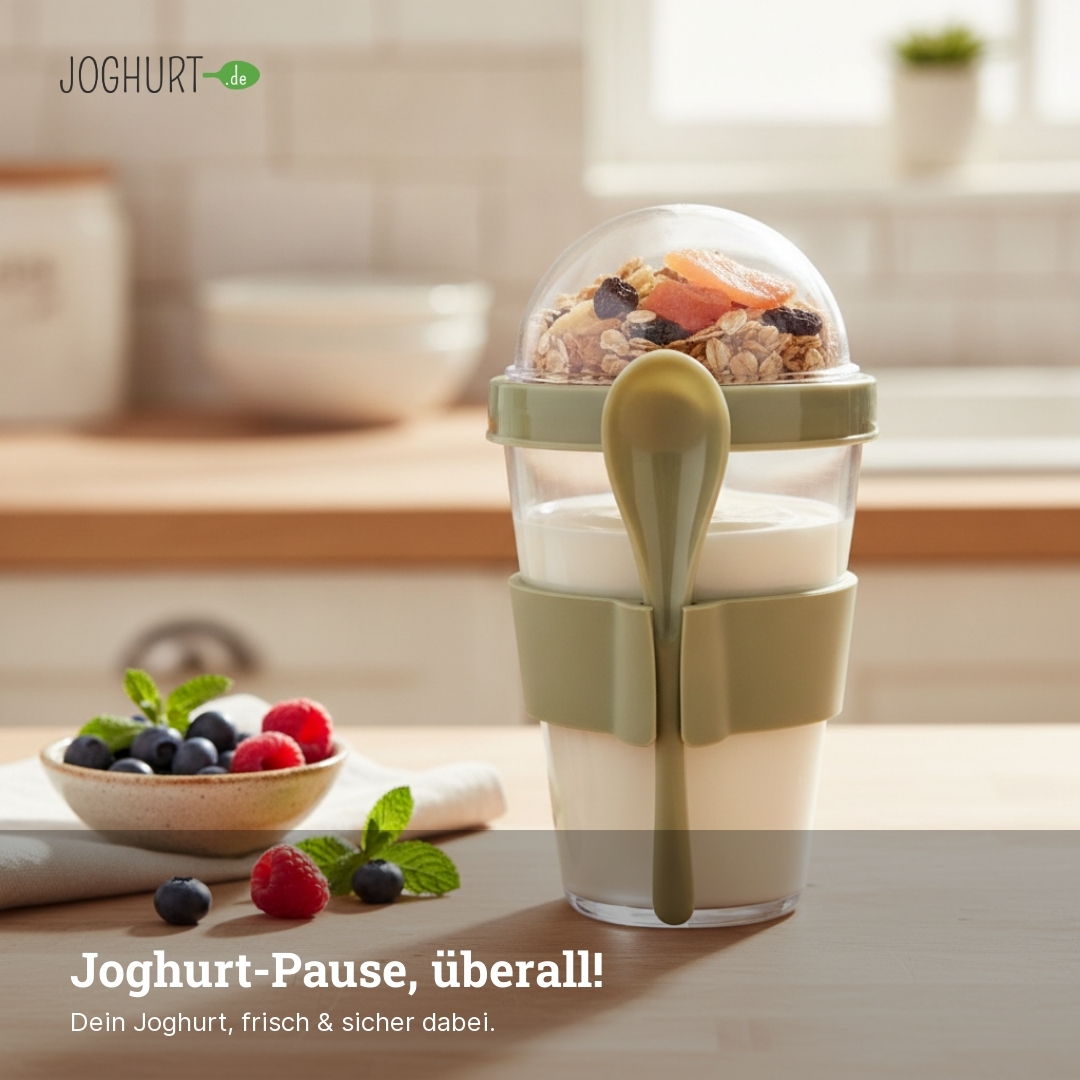Joghurtbecher - Grün – Lifestyle · kachel C