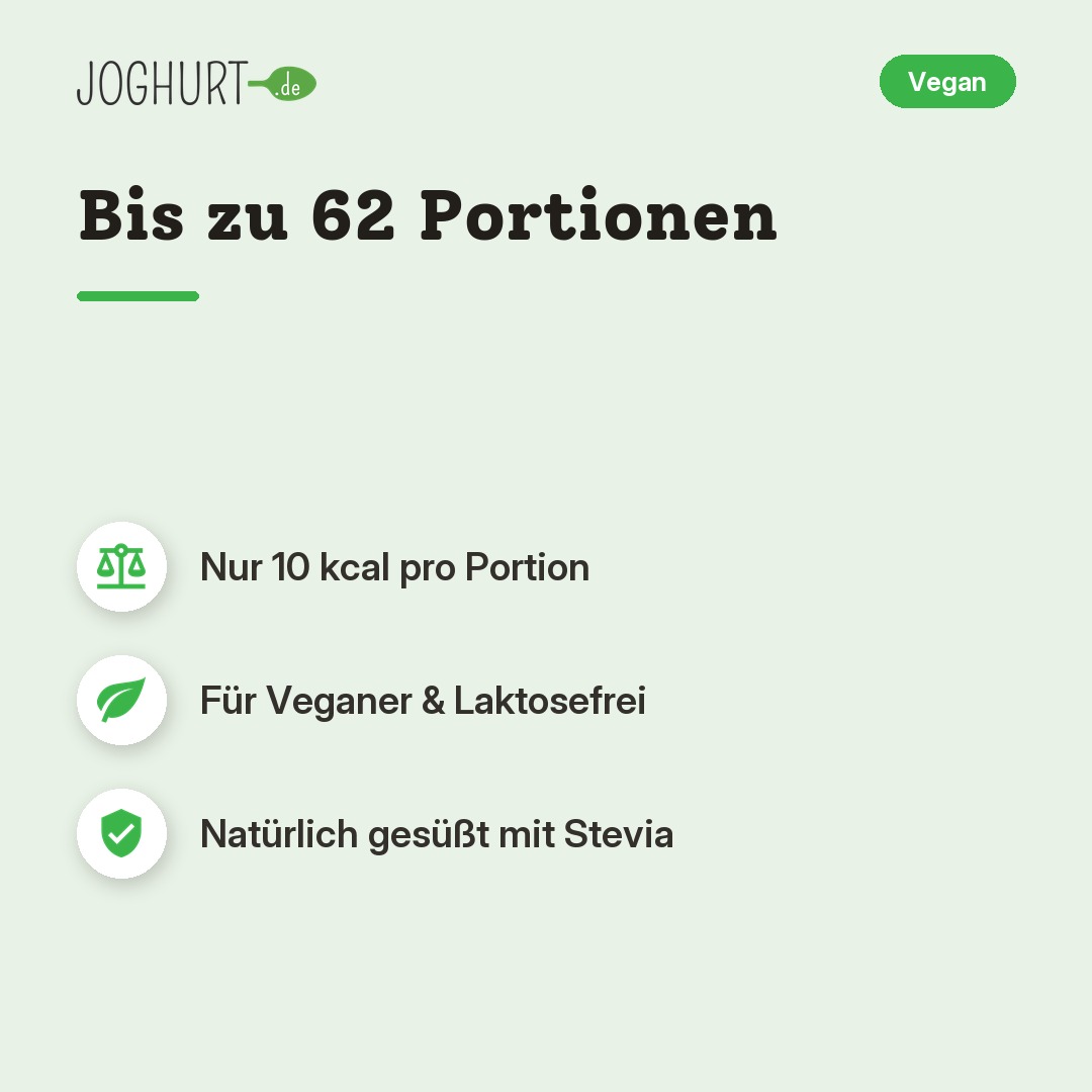 Flavour Up Salted Caramel Geschmackspulver – Vorteile · kachel A