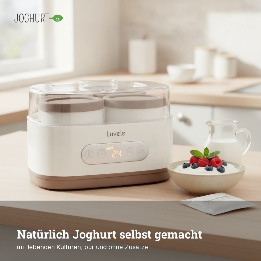 Luvele Pure Joghurtbereiter – Lifestyle · kachel C