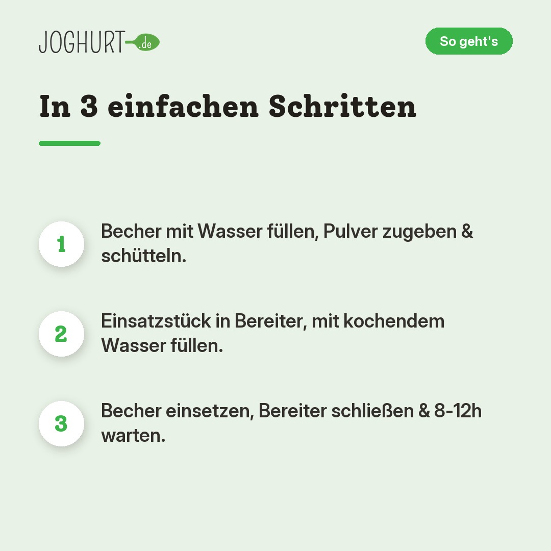 EasiYo Joghurt nach griechischer Art mit Zitronengeschmack – So geht's · kachel B