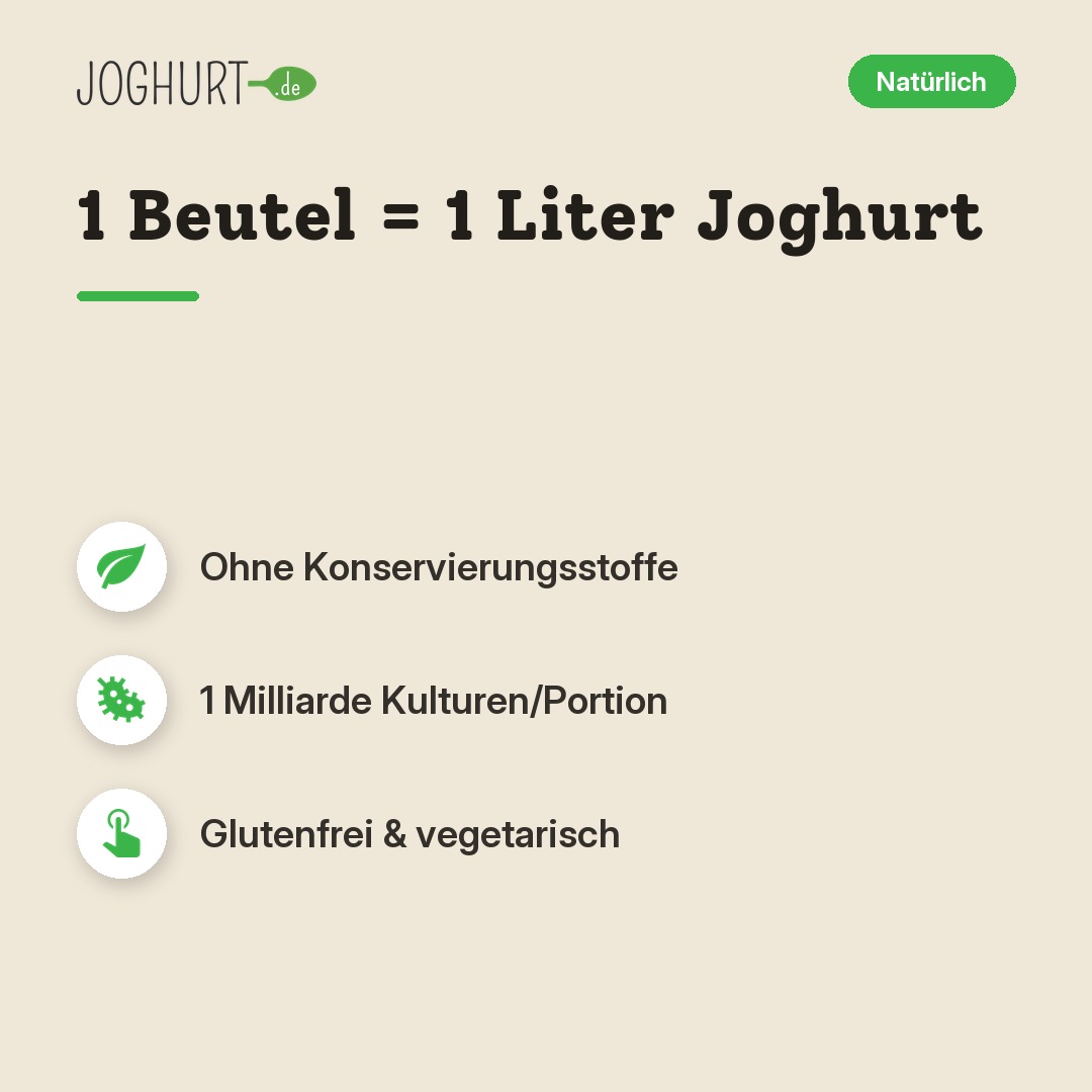 EasiYo Joghurt Mango nach griechischer Art mit Kokosnussstücken – Vorteile · kachel A