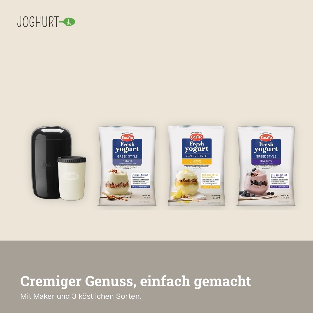 EasiYo Griechisches Starter-Paket – Lifestyle · kachel C