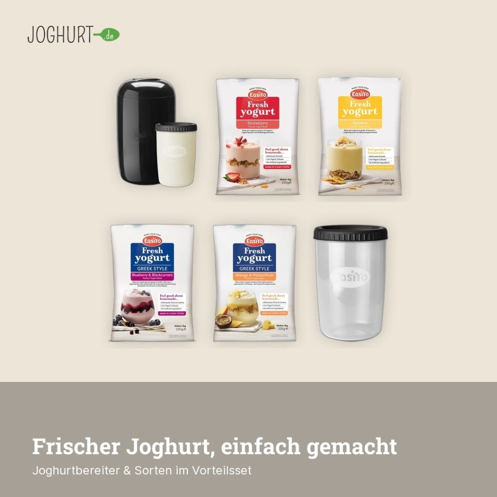 EasiYo Vorteils-Set – Produktfoto