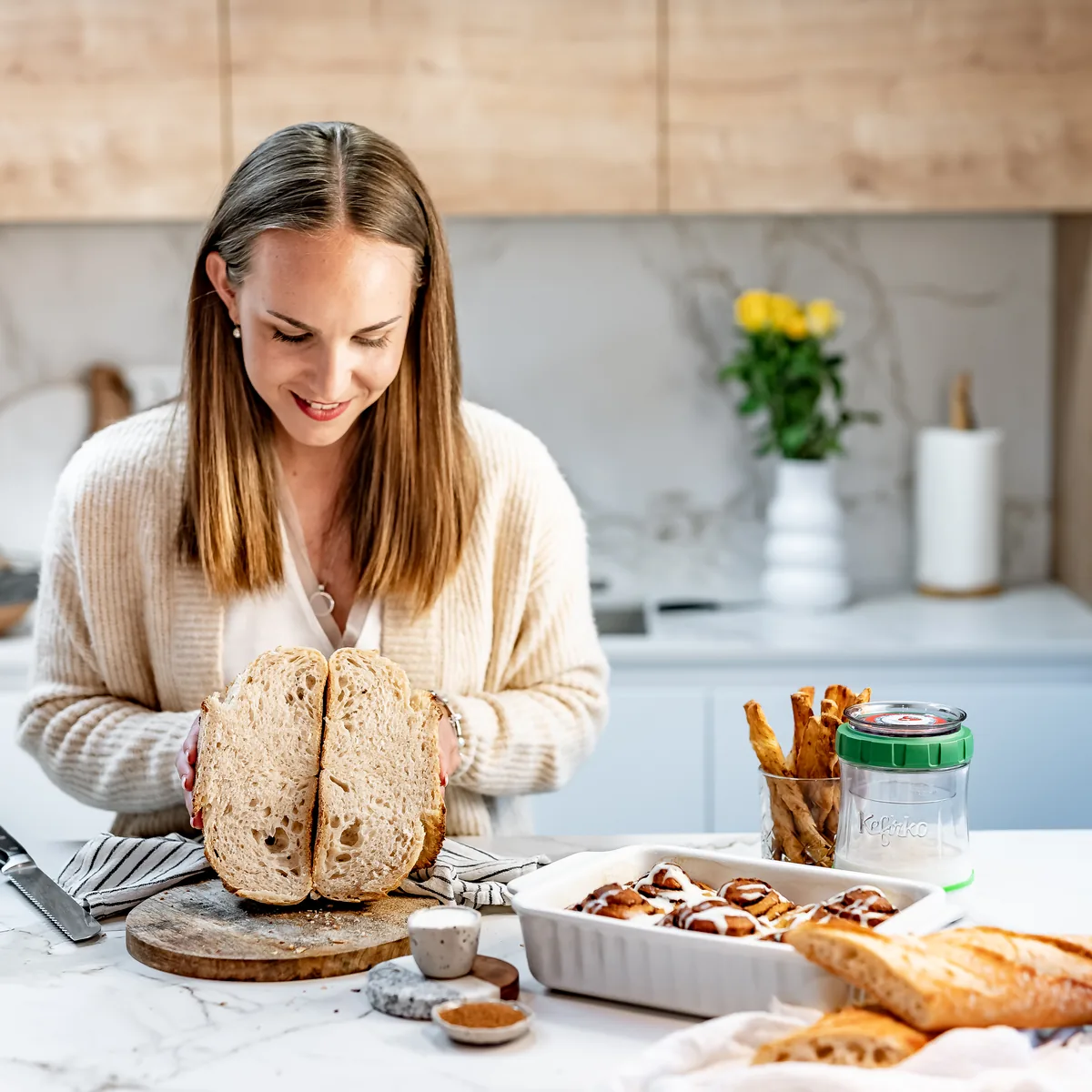 Sauerteigbrot backen mit dem KefirKo Sauerteig-Fermenter